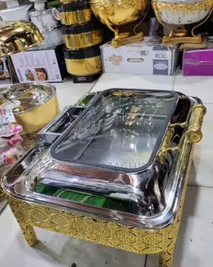 Luxury Stainless Steel Oblong Chafing Dish