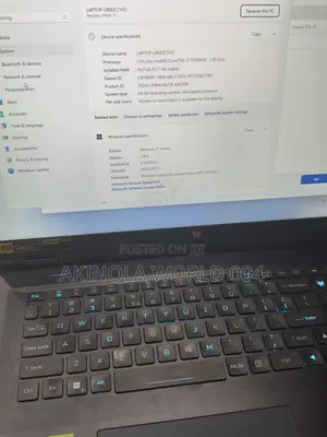 Laptop Acer 16GB Intel Core I7 SSD 1T