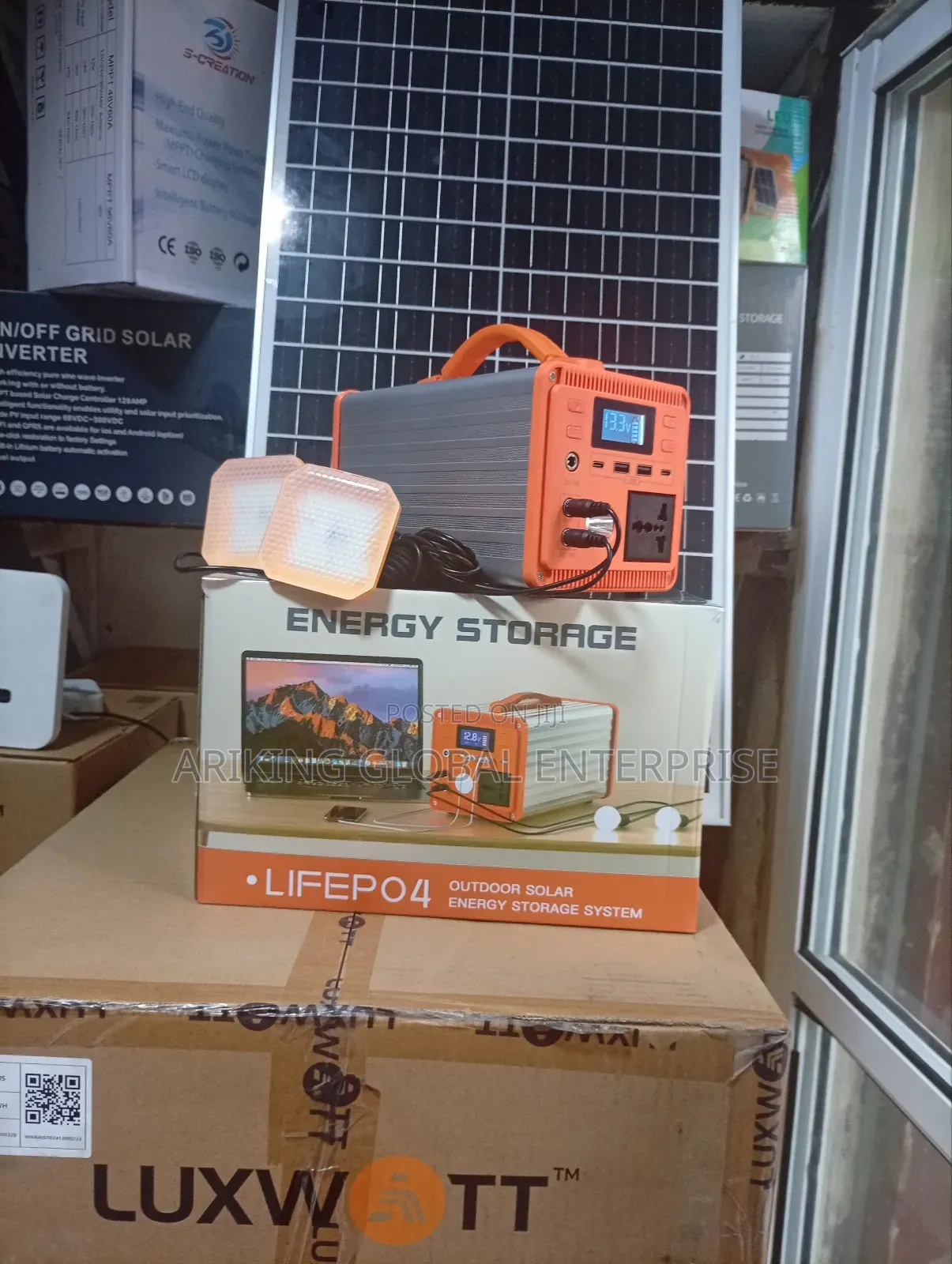 Powerful Solar Generator System (300watts)