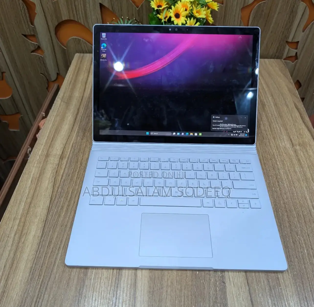 Laptop Microsoft Surface Book 3 16GB Intel Core I7 SSD 512GB
