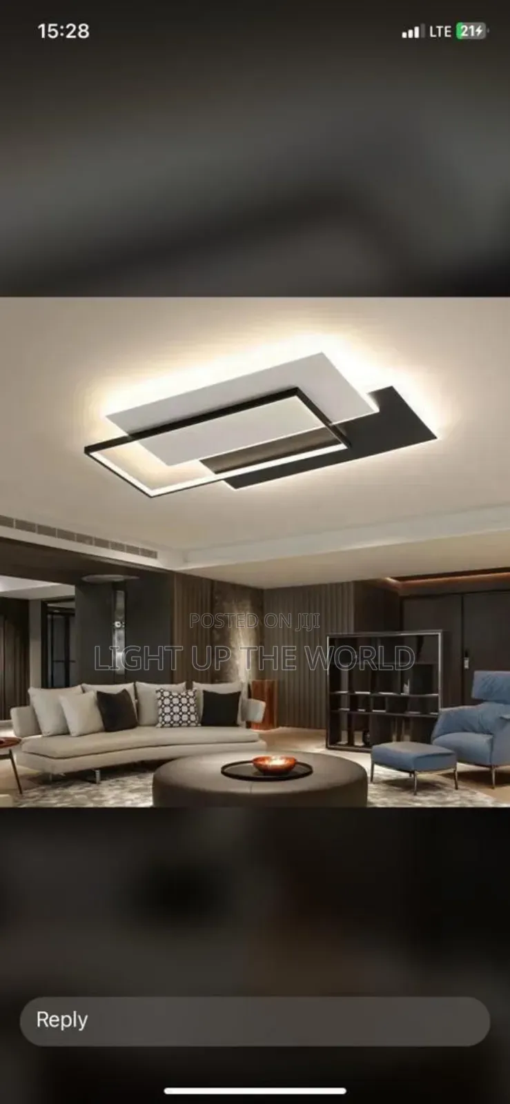 Ceiling Light Square
