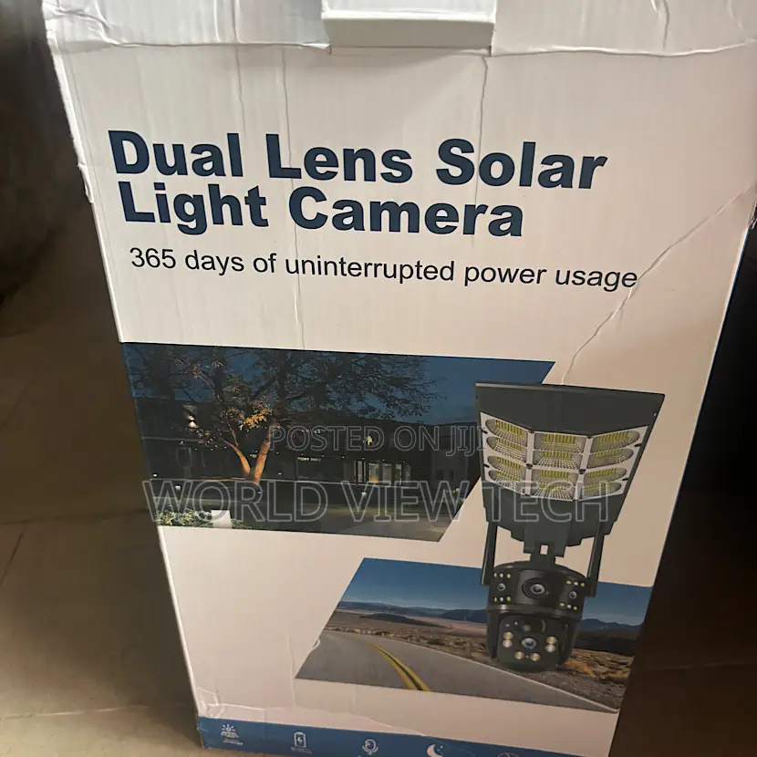 Dual Lens Security Camera With Light 4g