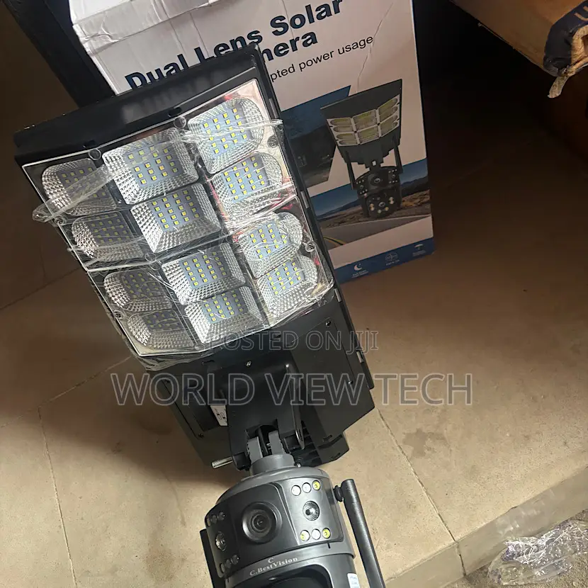 Dual Lens Security Camera With Light 4g