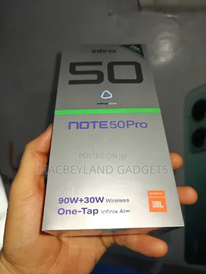 New Infinix Note 50 Pro 4G 256 GB Purple