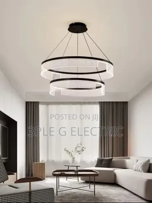 By 2 Luxury Led Chandelier