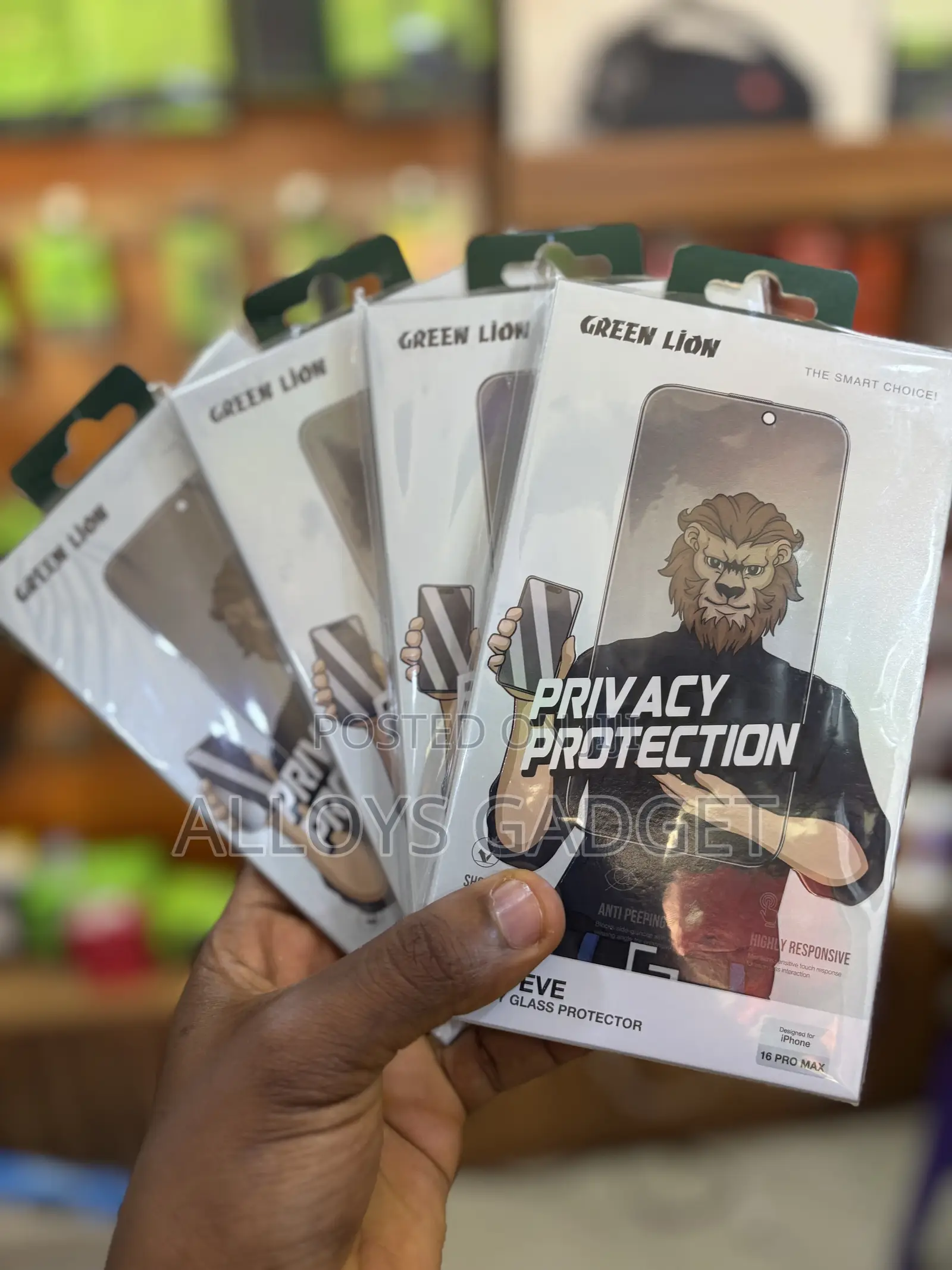 Original iPhone 16 Pro Max Privacy Screen Protector