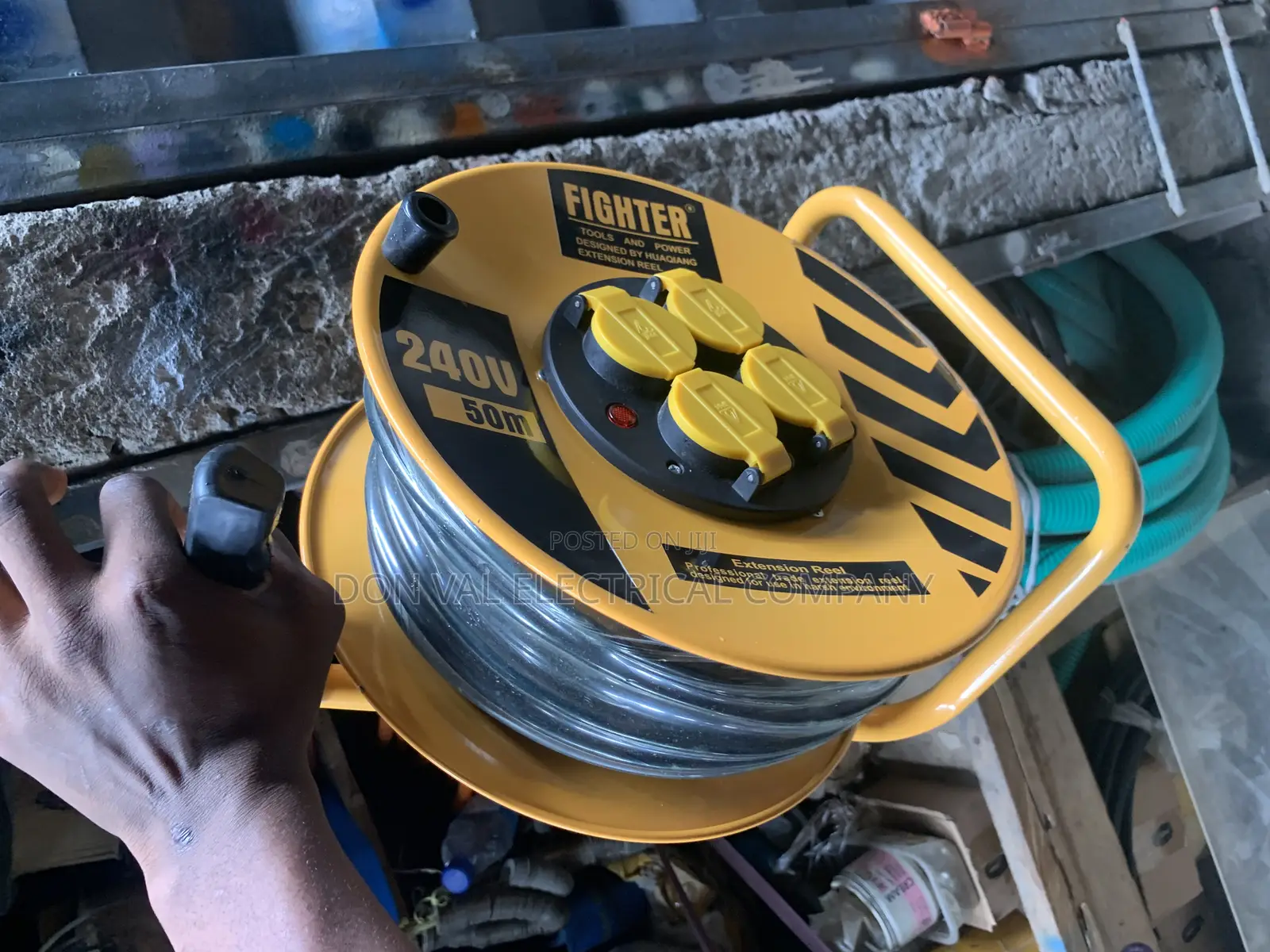 50meters 4way Extension Reel