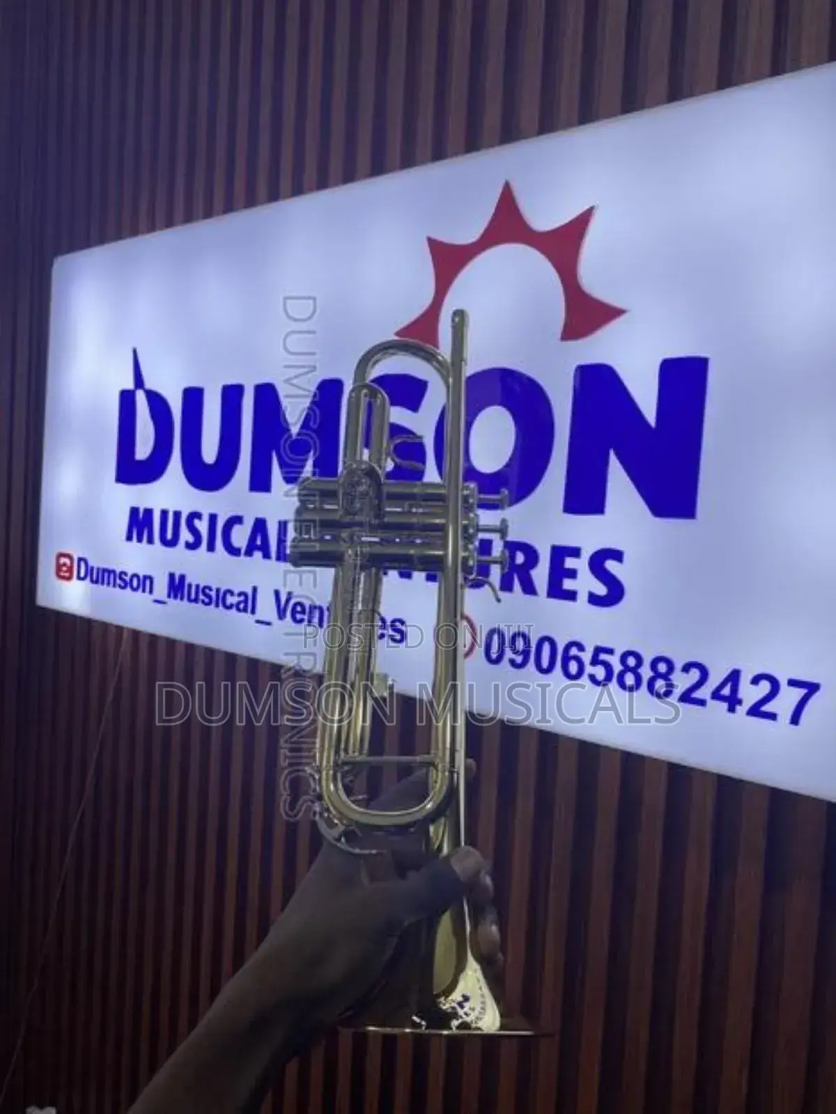 Yamaha Trumpet Golden Color