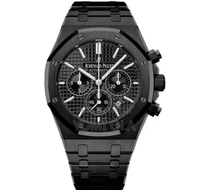 Audemars Piguet Chronograph Swiss Made Black Wristwatch