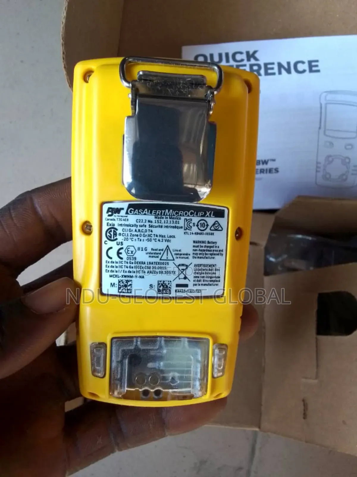 Gasalertmicroclip Xl 4-Gas Detector
