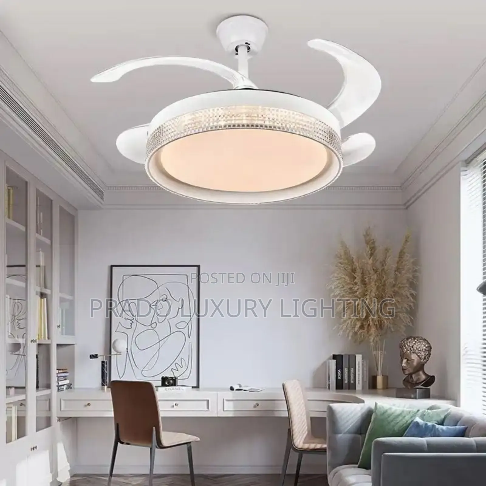 Modern Fan Chandelier Light