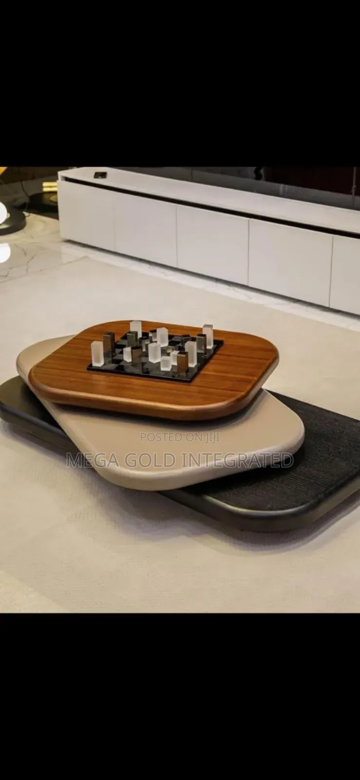 Unique Three Steps Center Table