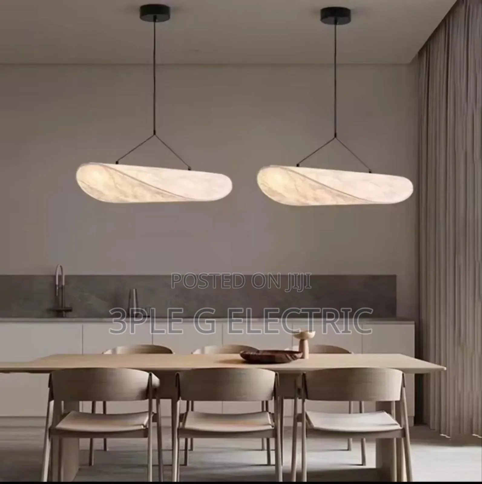 Morden Design Silk Pendant Light