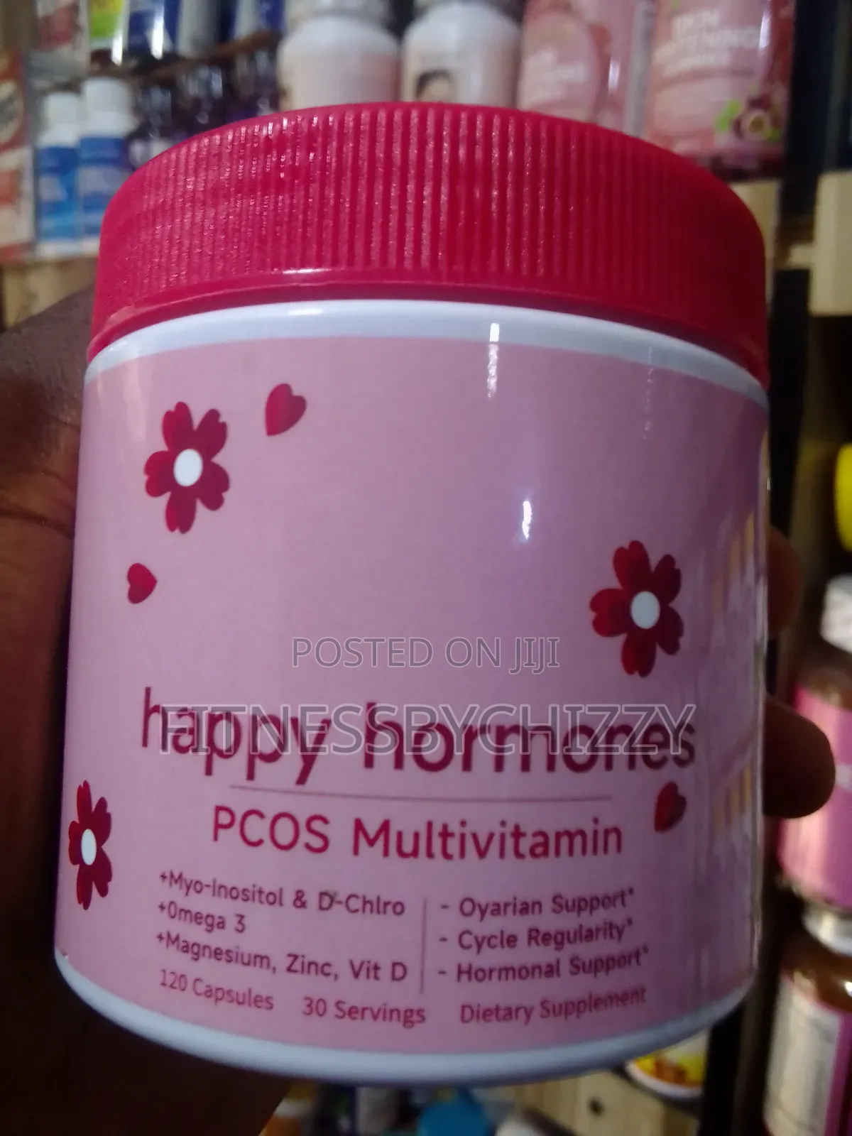 Happy Hormones Pcos Multivitamin X 120 Capsules