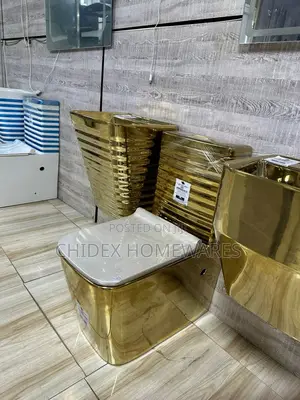 Gold Water Closet