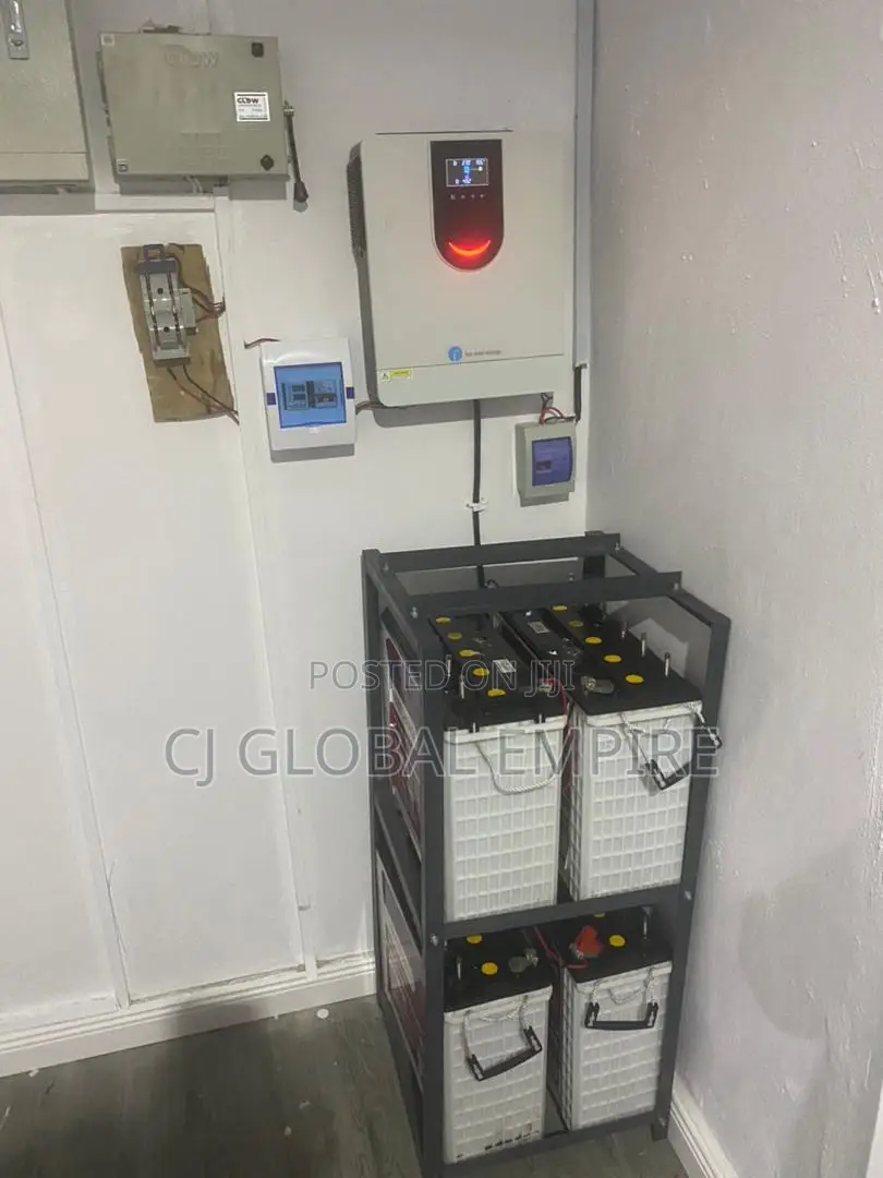 6.2kva Solar System Full Installation ,400w 8pic,4 Tubular B