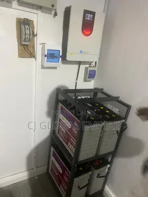6.2kva Solar System Full Installation,400w8pis,4 Tubular Bat