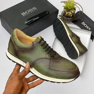 Hugo Boss Classic Leather Shoes