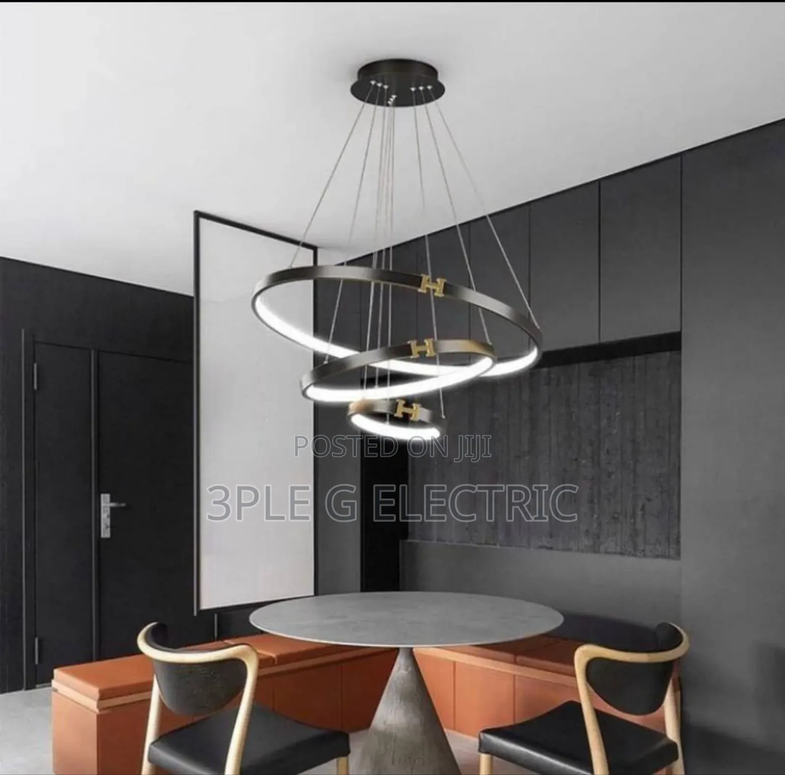 H Design 3 Step Luxury Chandelier