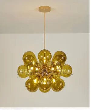 18 Glasses Bubble Chandelier