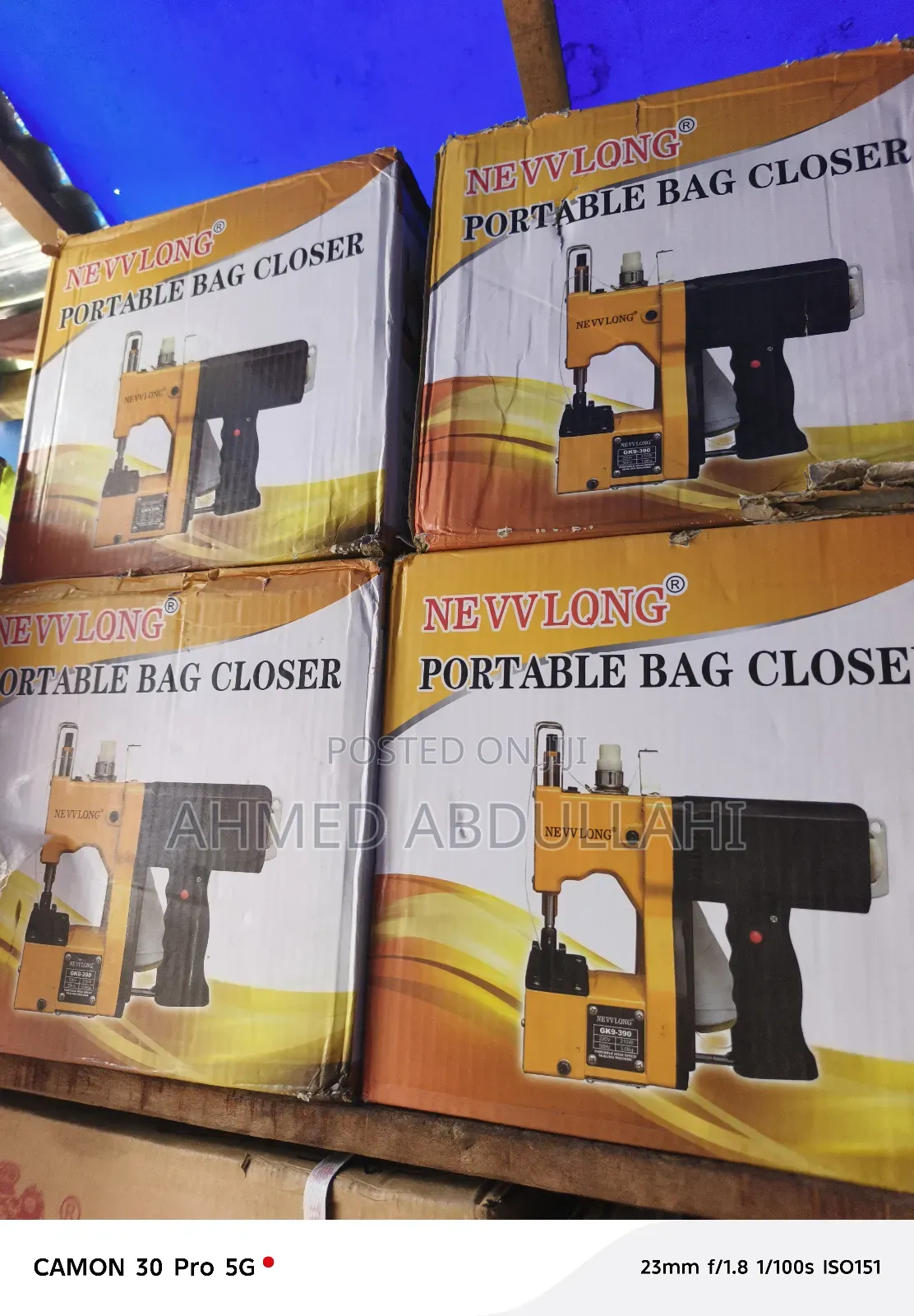 Portable Bag Closer