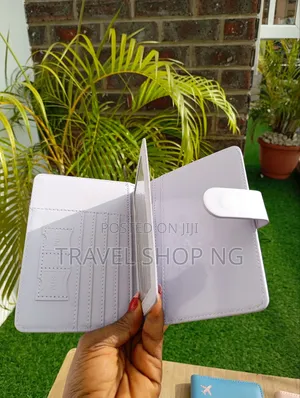 Rfid Leather Waterproof Blocking Passport Holder