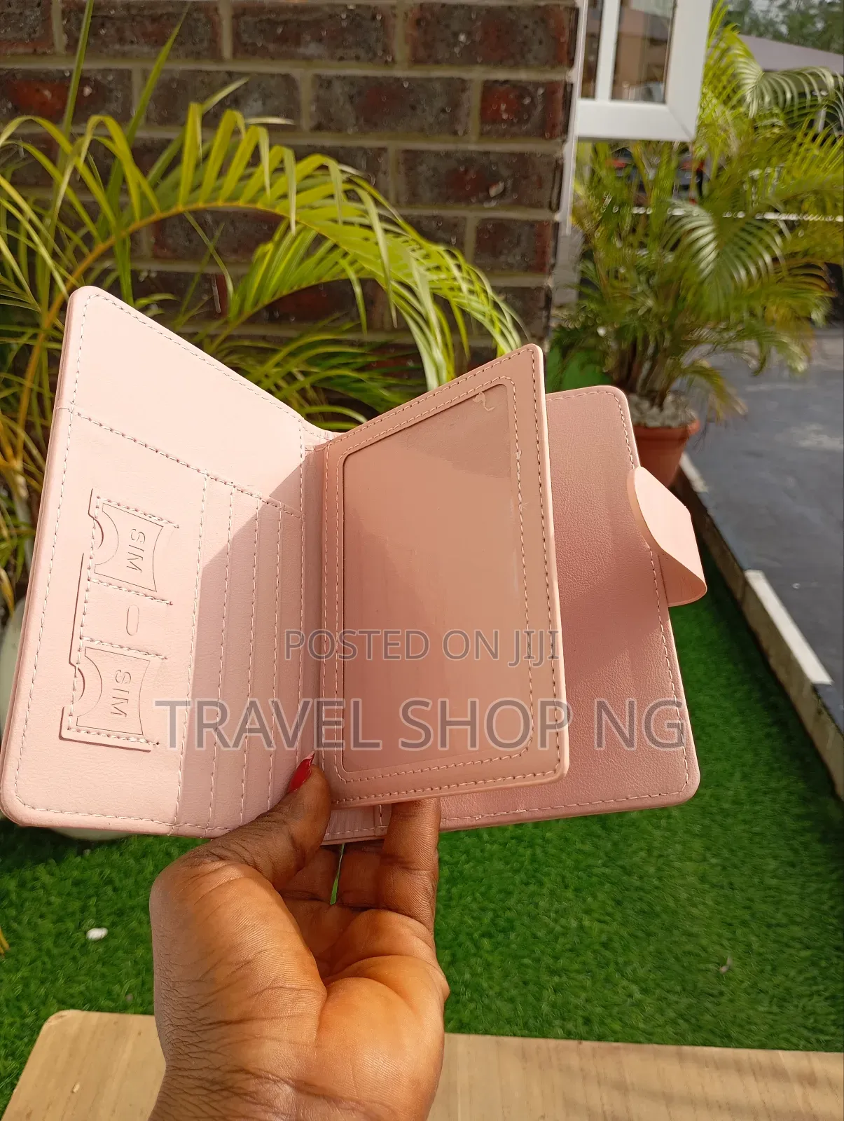 Rfid Leather Waterproof Blocking Passport Holder
