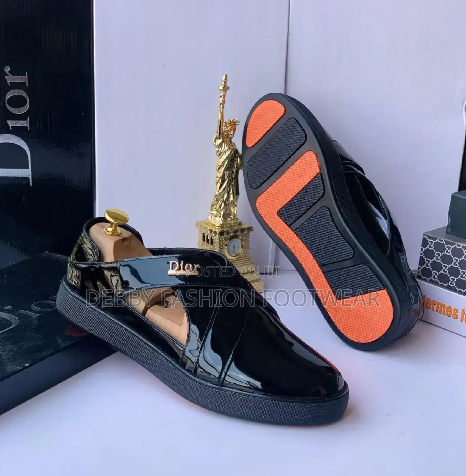 Dior Glossy Sandal Shoe