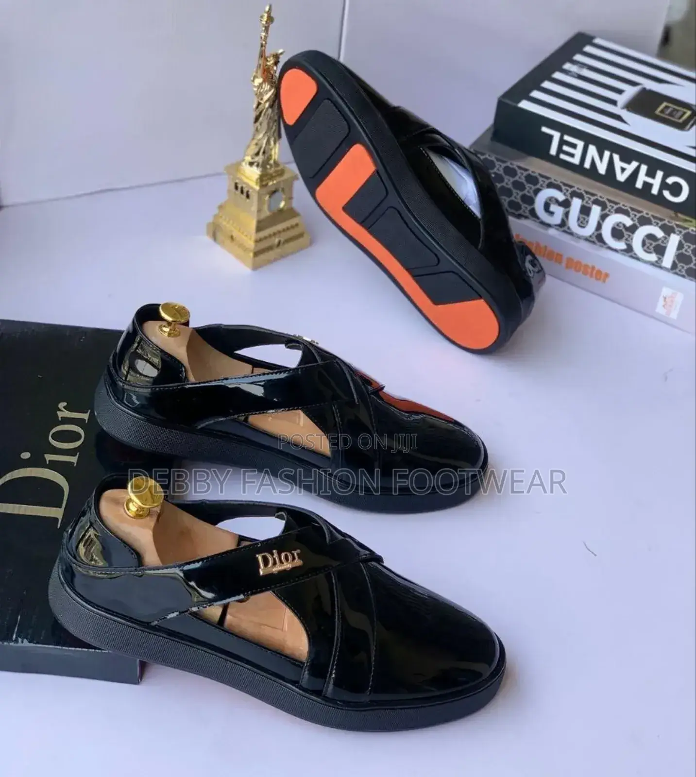 Dior Glossy Sandal Shoe