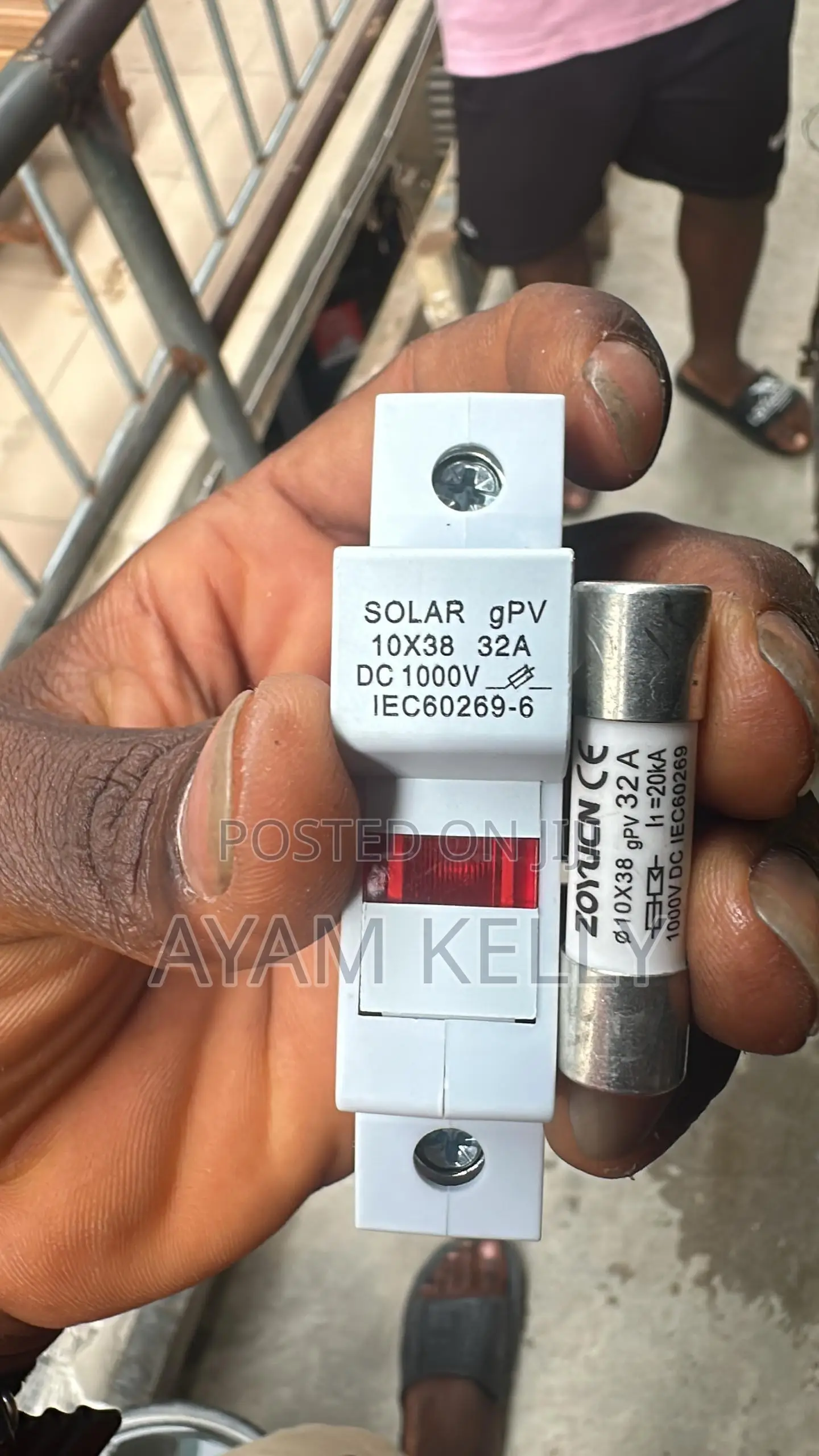 Dc Fuse and Fuse Holder
