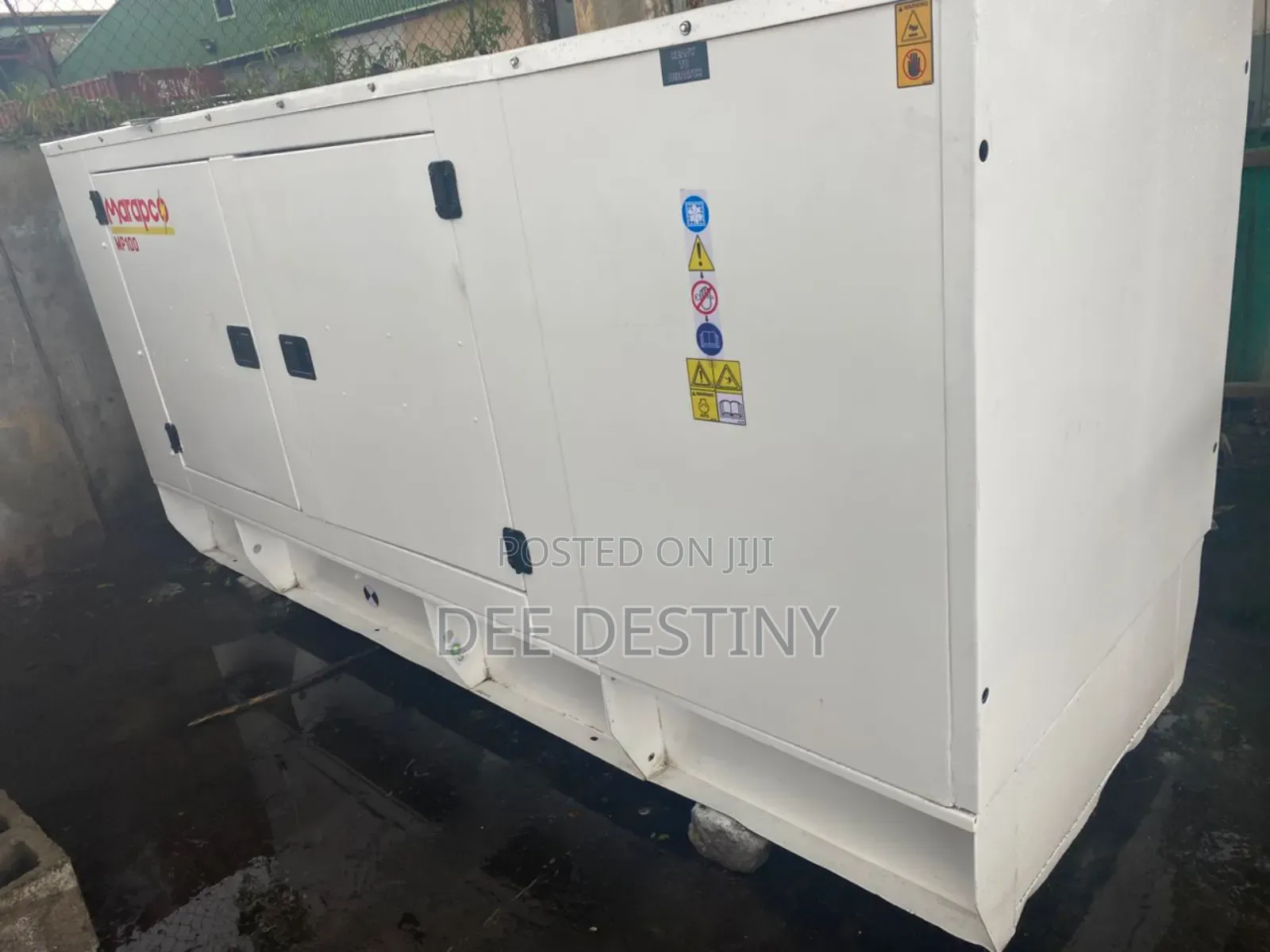 100kva Marapco Diesel Soundproof Generator