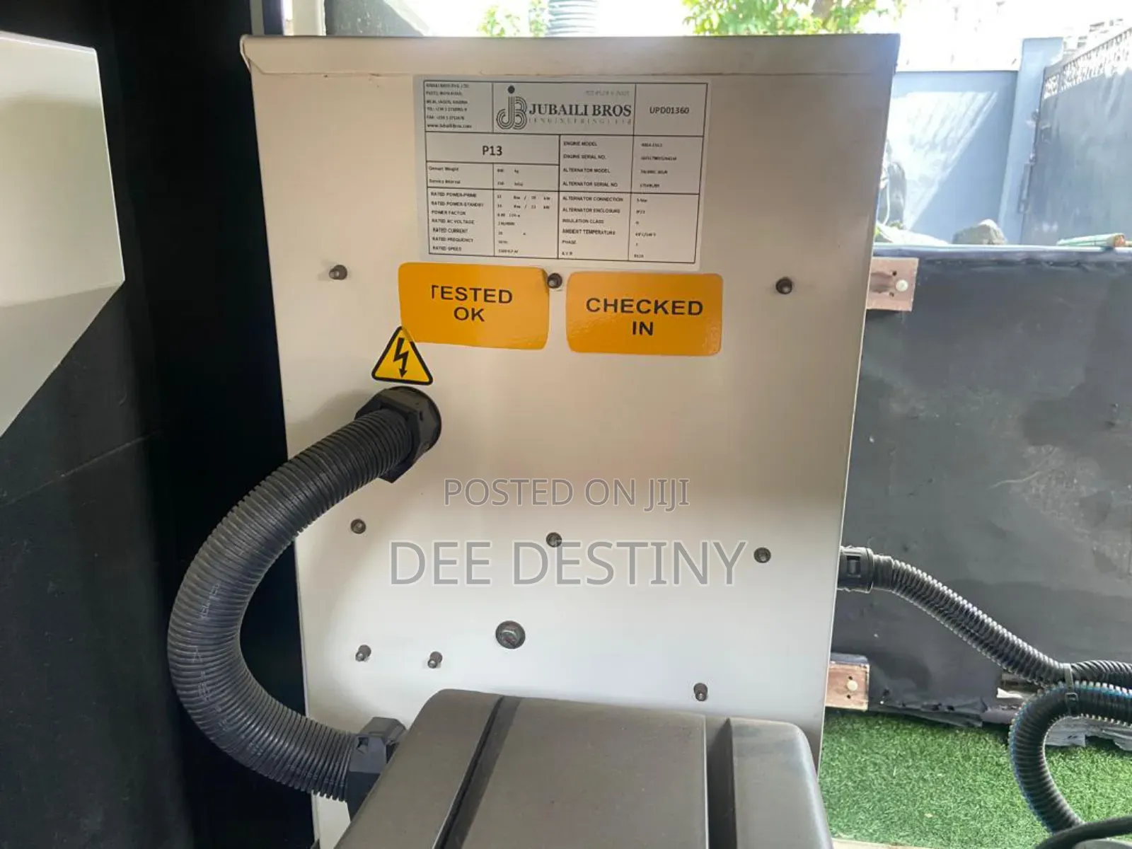 15kva Perkins Diesel Soundproof Generator