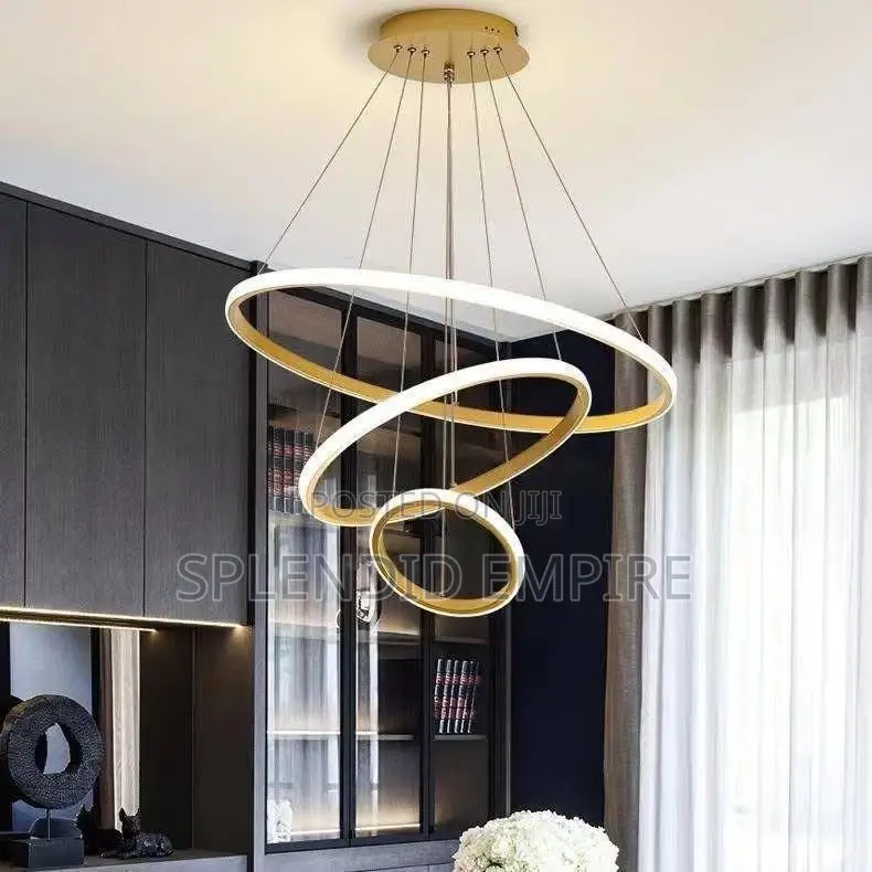 3 Ring Luxury Chandelier