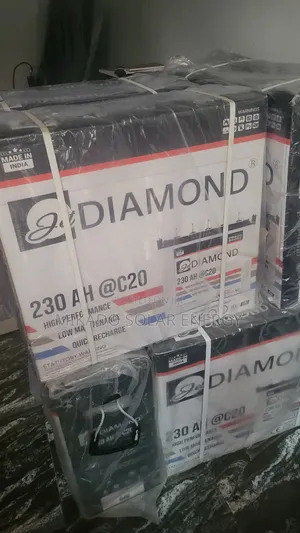 230ah 12v Diamond Tubular Battery Very Reliable Has Warranty