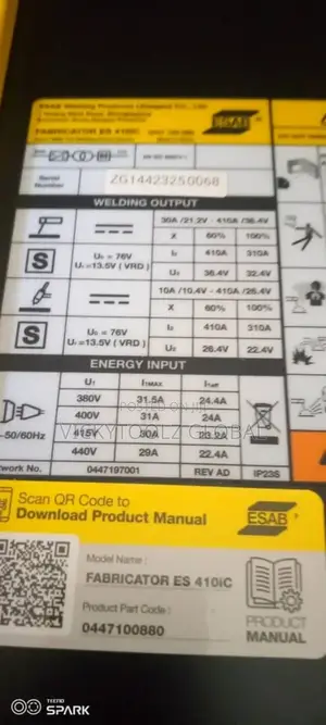 Fabricator Es 410ic