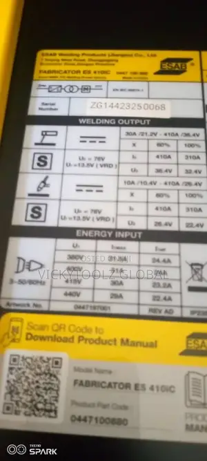 Fabricator Es 410ic