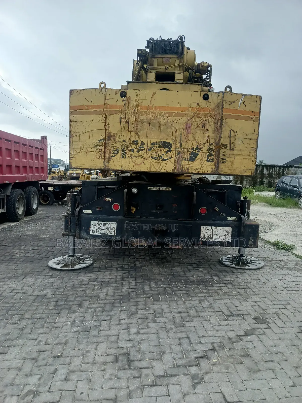 80 Tons Motor Crain