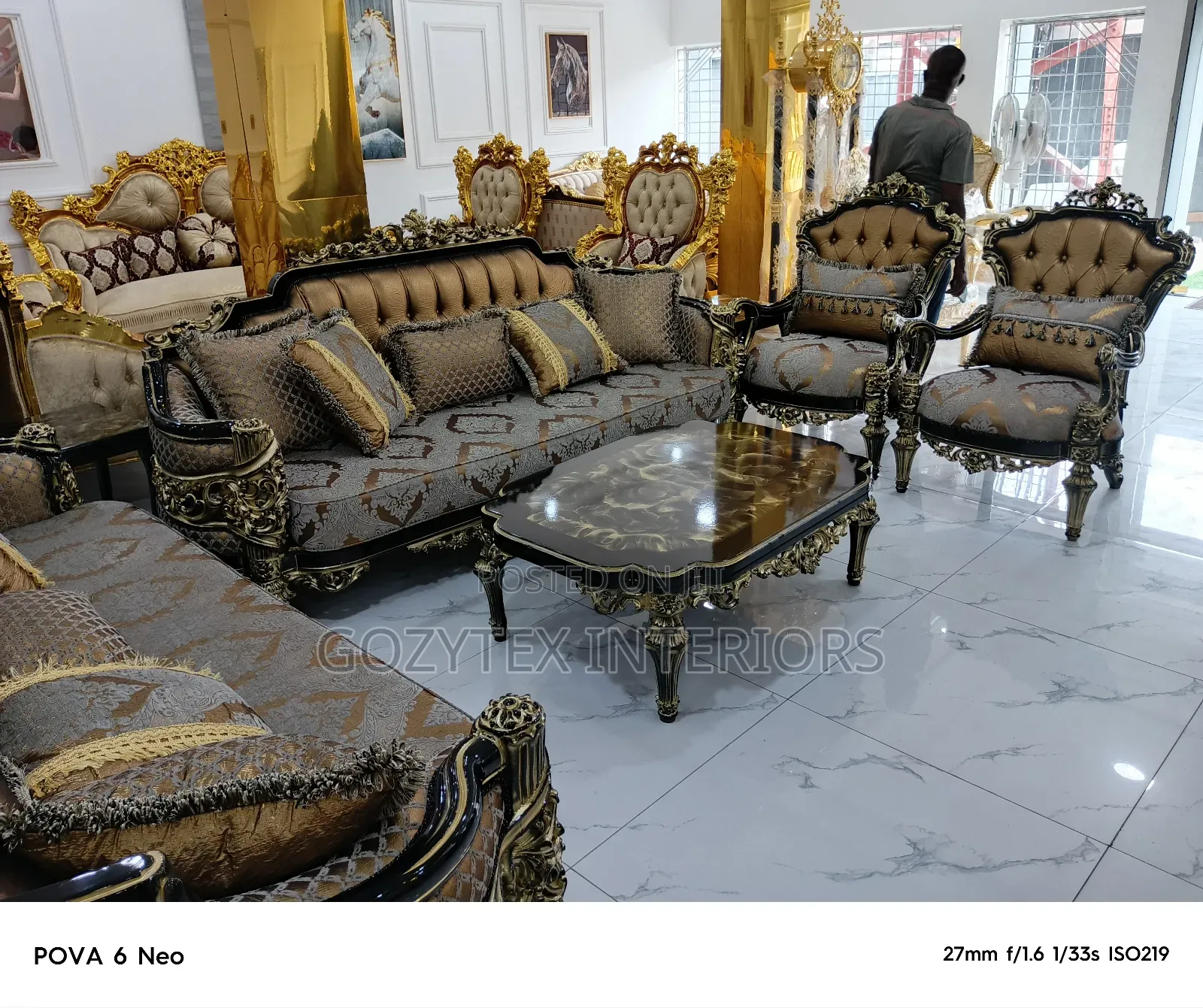 Luxury Royal Sofa Chair