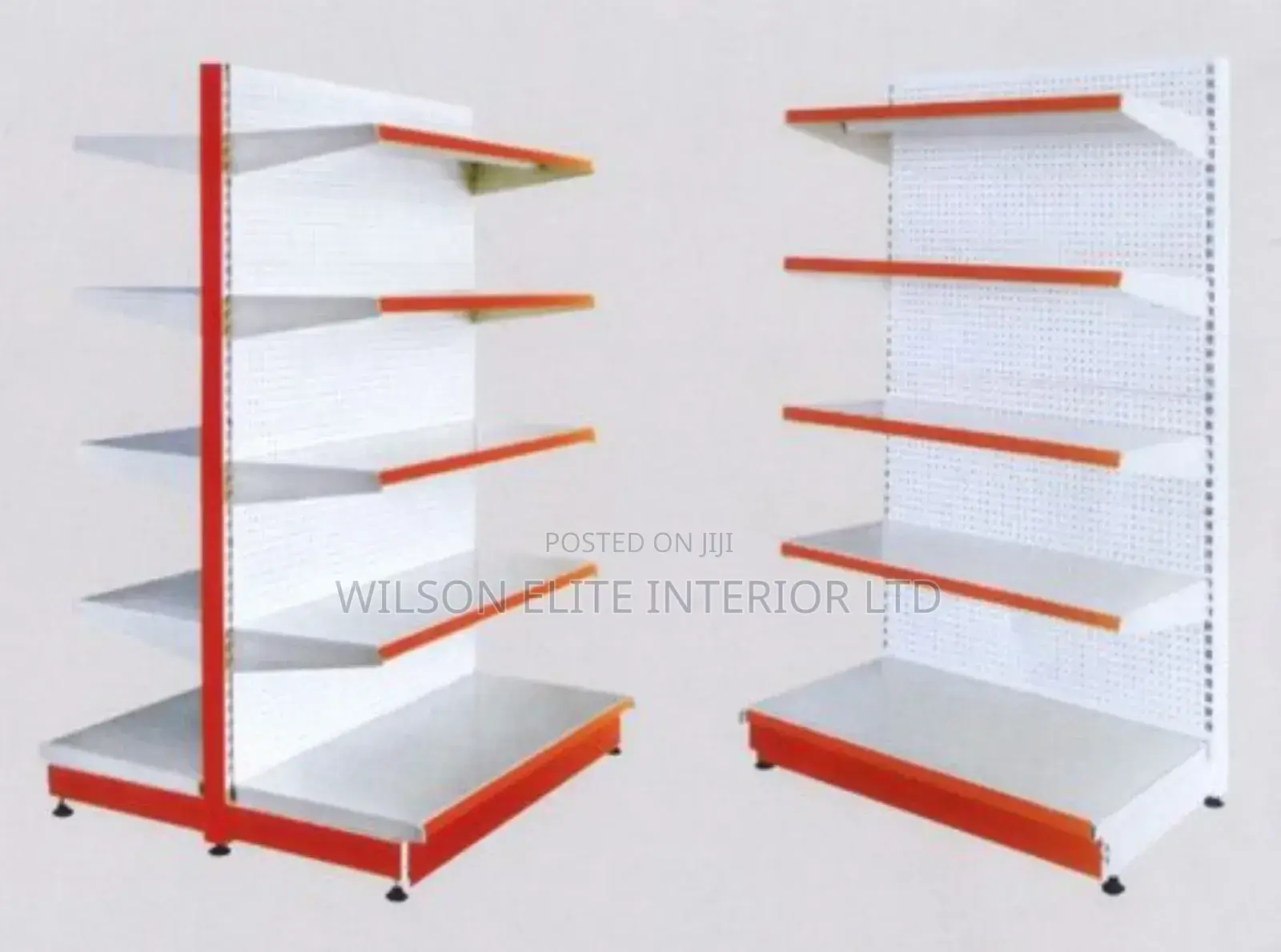 Double Sided Supermarket Shelves