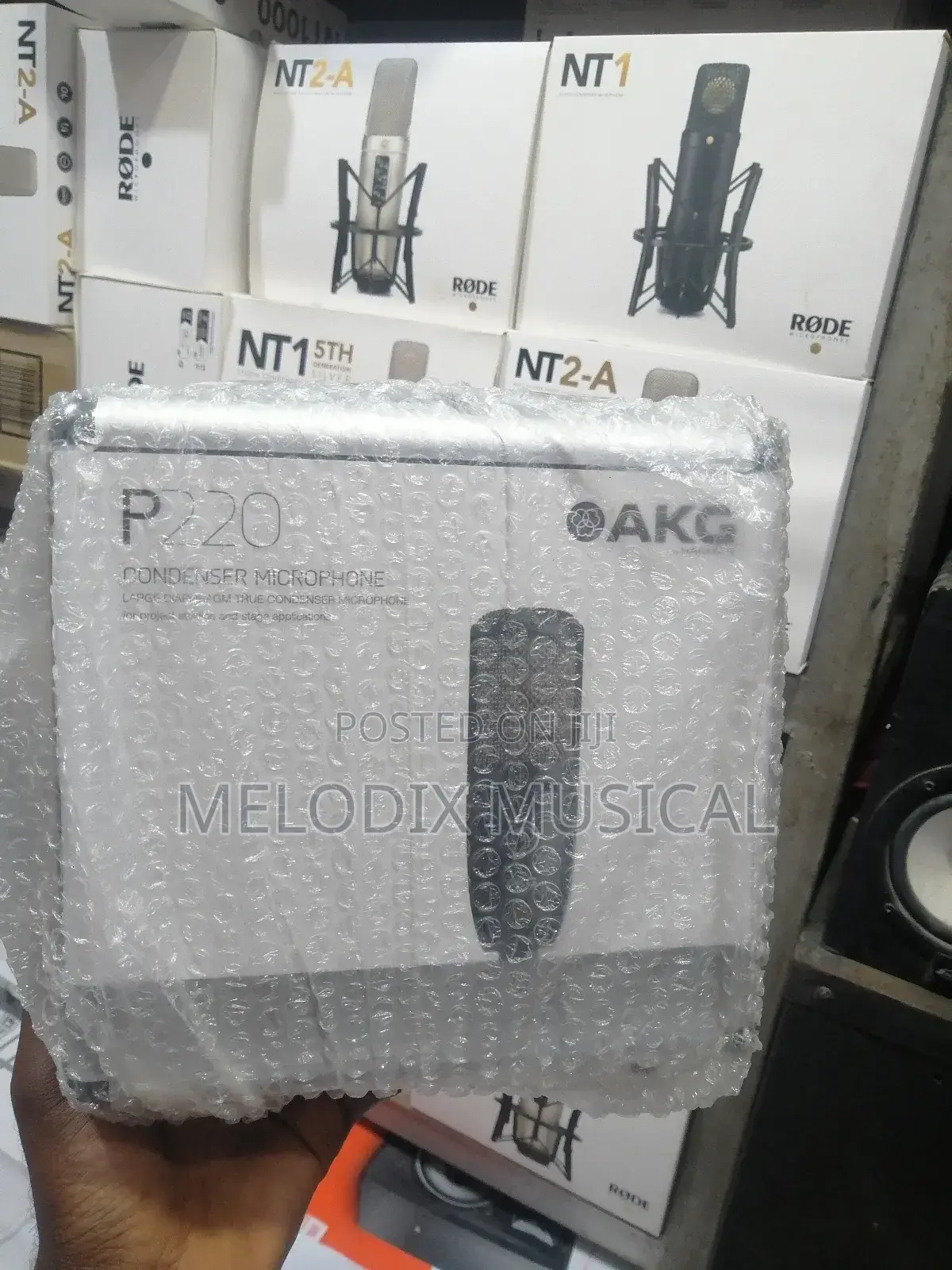 Akg P220 Condenser Microphone (Large Diaphragm)