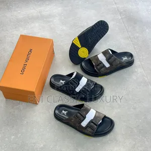 Photo - Louis Vuitton Luxury Designer Slipper Well Branded Package