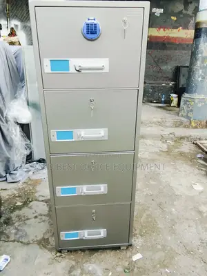 Four Drawing Fireproof Safe Cabinet Digital
