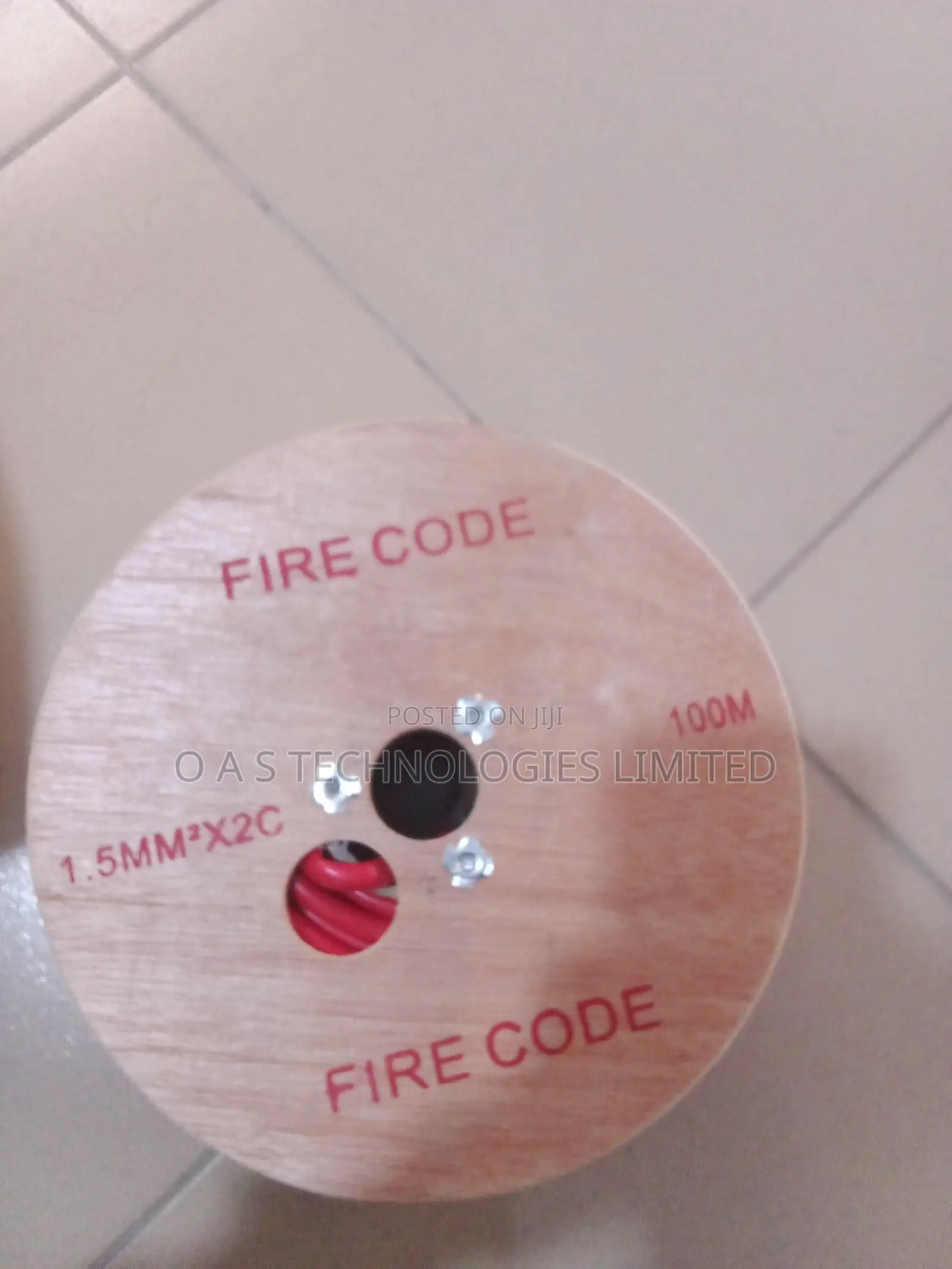 Fire Alarm Cable – 1.5mm2 * 2 Core (100m)