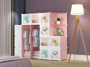 Kids Clothes Cabinet
14doors+Corners