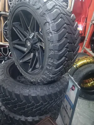 22rim Wit Tyres Off Road For Tundra
