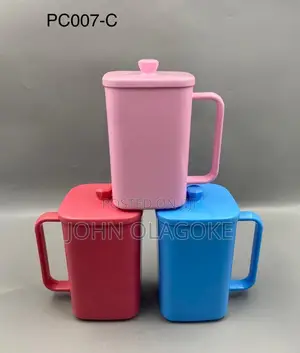 Long Cup With Cover Pc007-C Dozen Gift Souvenir Idea