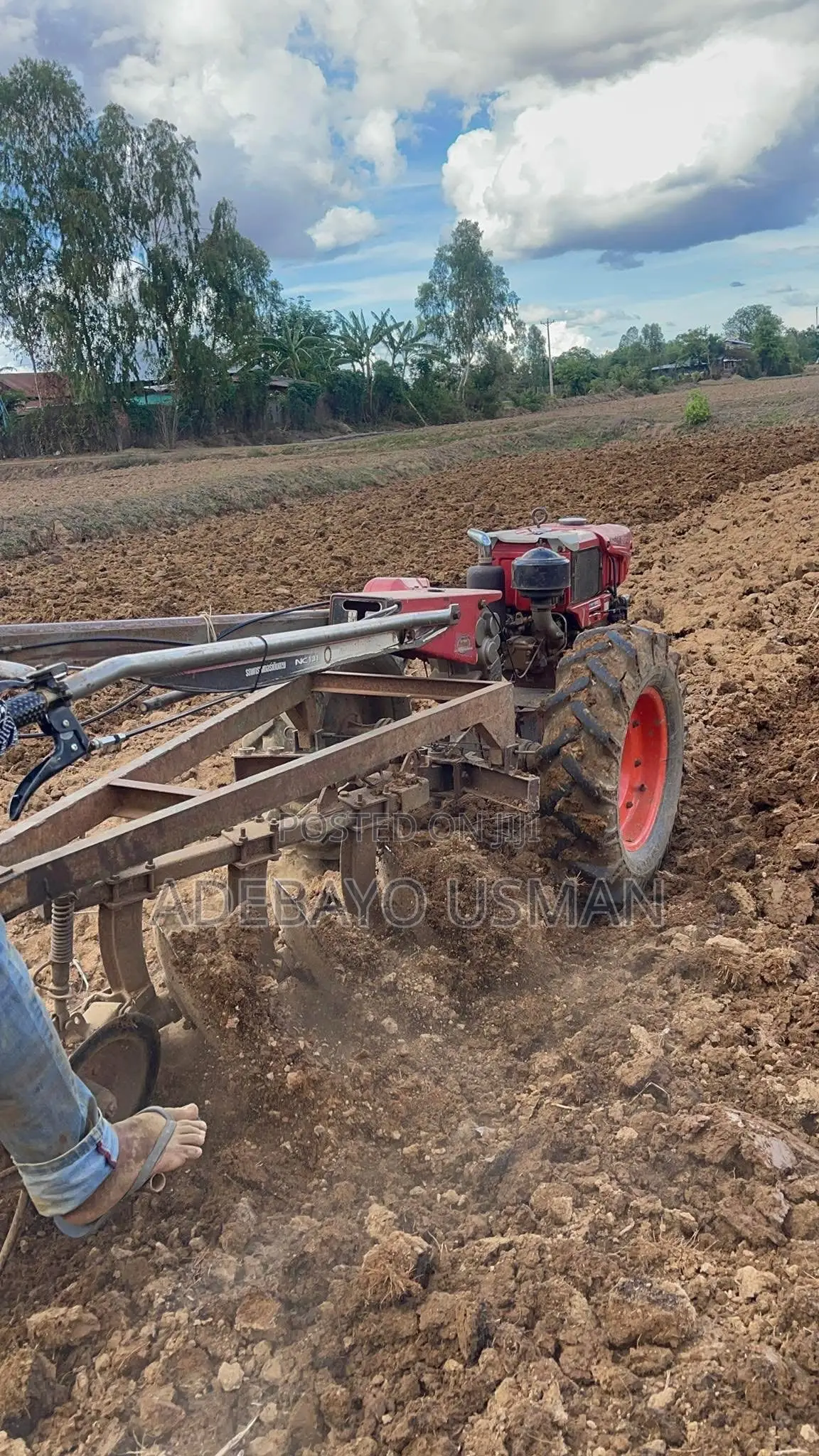 22hp Power Tiller