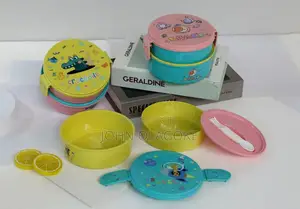 2 Step Nursery Plate With Water Bottle
