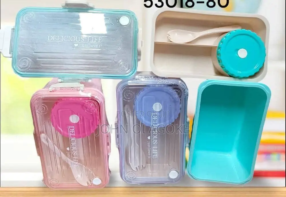 Rectangular Shaped Divider Lunch Pack