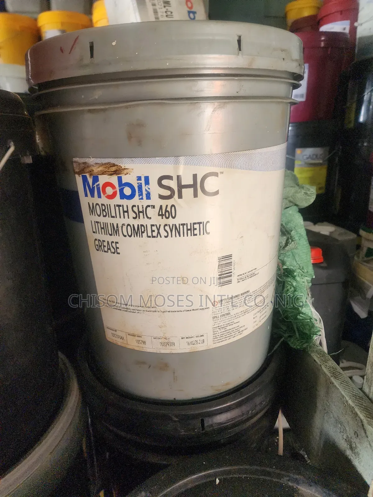 Mobilith Shc 460 (Lithium Complex Synthetic Grease)